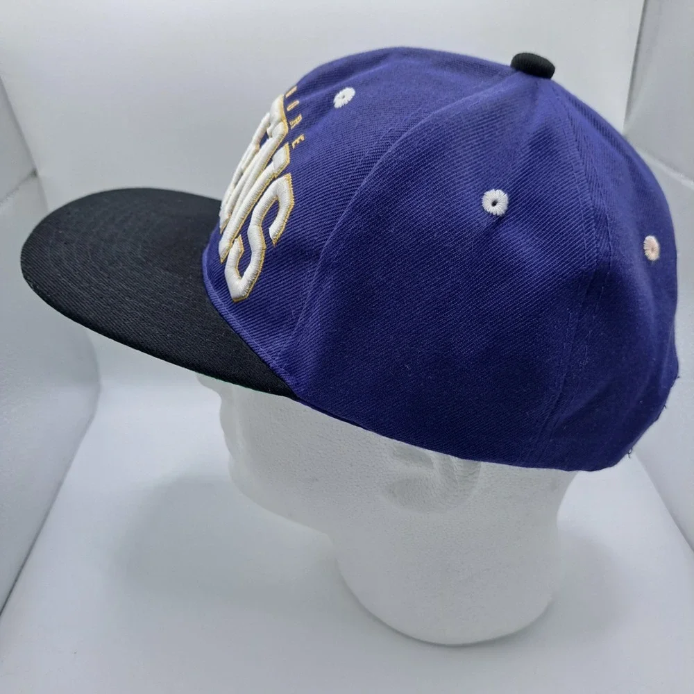 Team Apparel Baltimore Ravens Hat Cap Men Snapback Black Purple NFL Football New